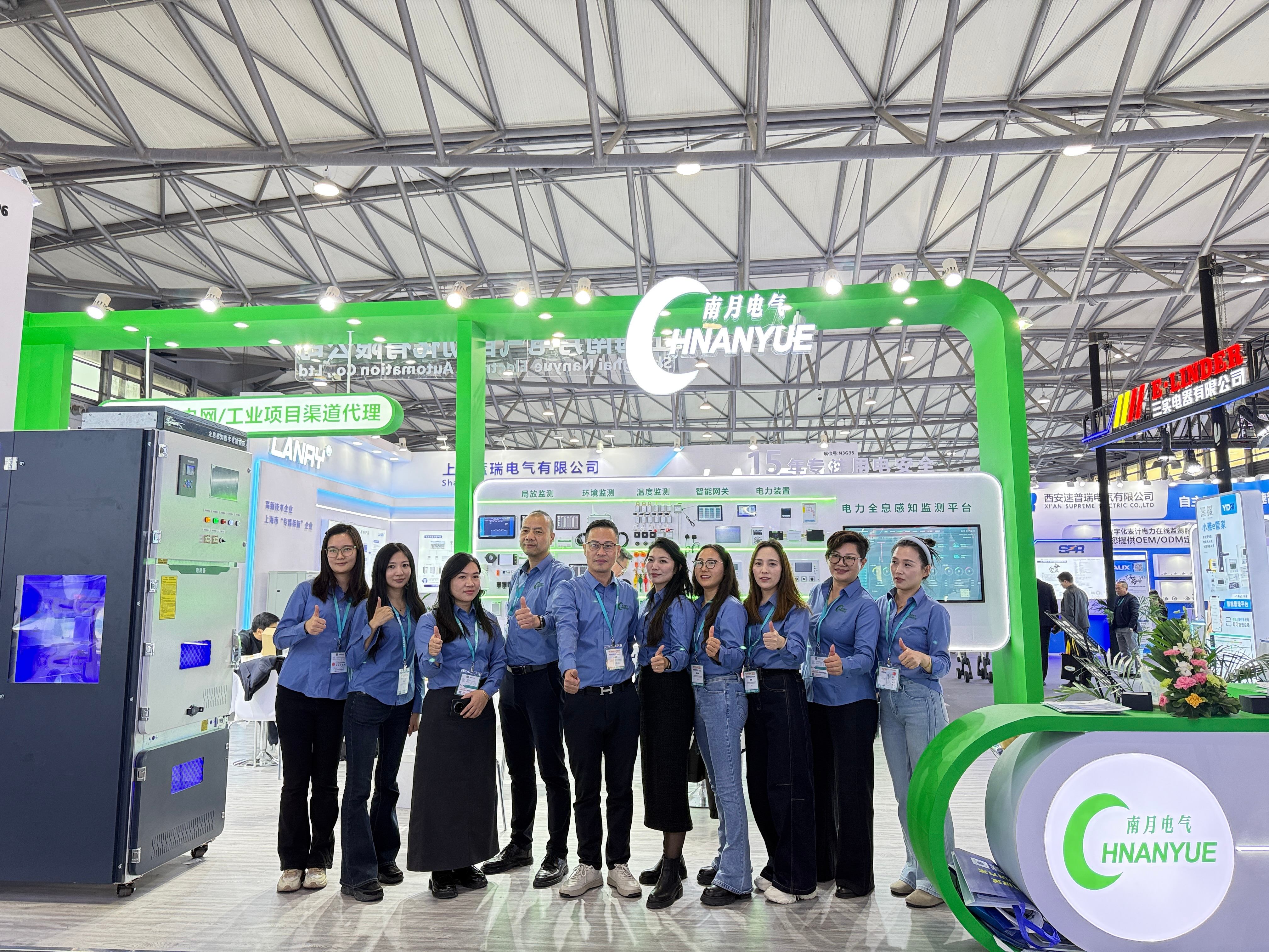 南月電氣閃耀 2025 上海國際電力電工暨儲能展，以創新實力圓滿收官！(圖1)